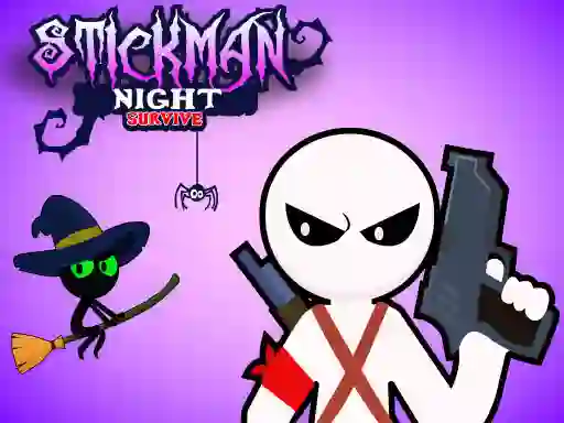 Hra Stickman Night Survive