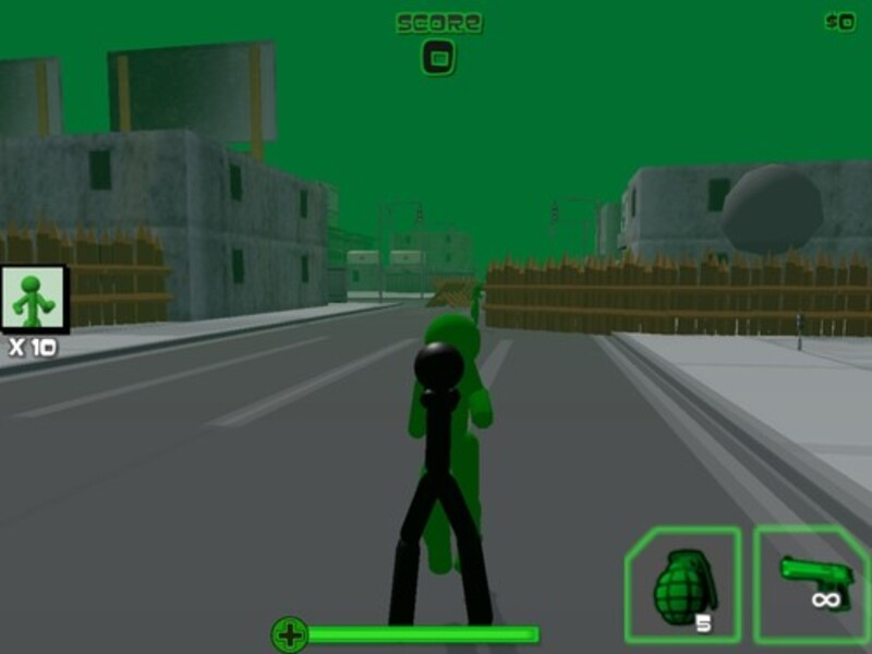 Hra Styl: Zombie Shooting 3D