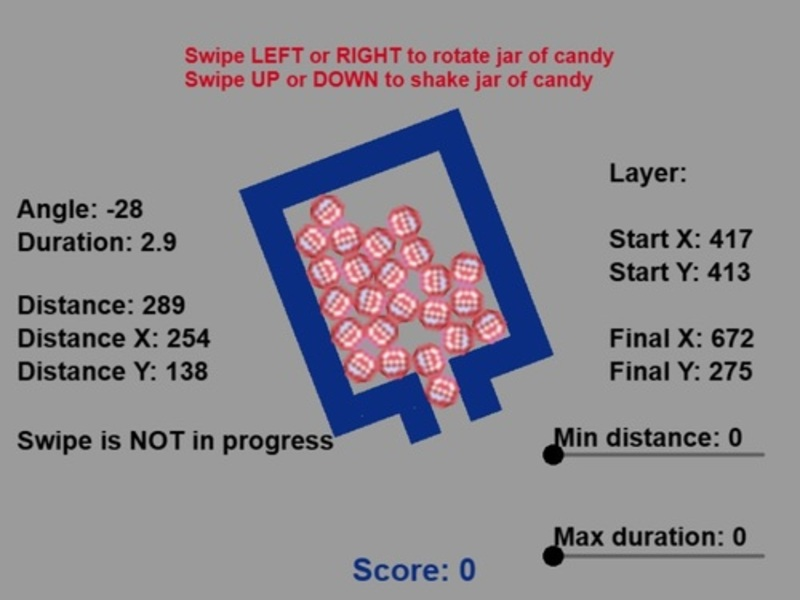 Hra Candy koktejl