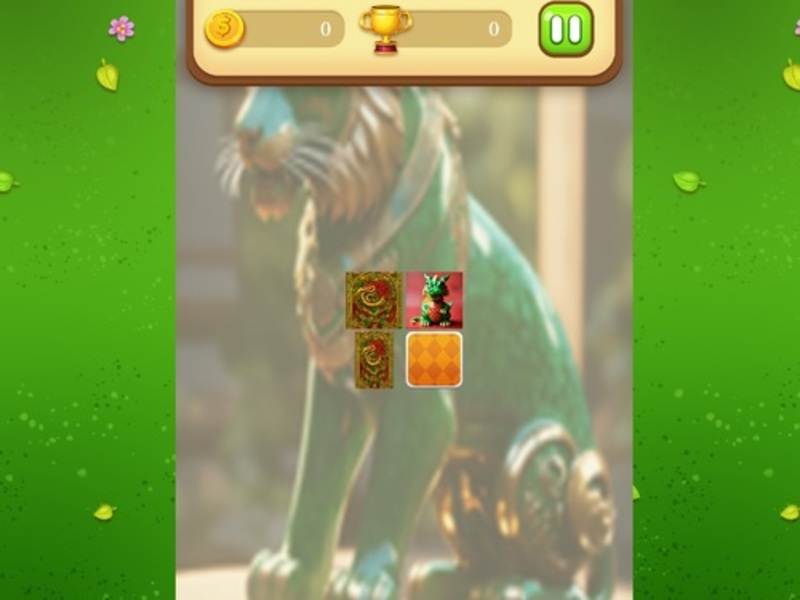 Hra Čínský Jade Dragon: Paměťová shoda