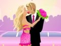 Hra Barbie a Ken líbání 