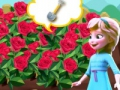 Hra Cold Heart: Elsa roste růže 