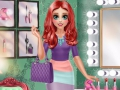 Hra Malá mořská víla Ariel: lesklý make-up 