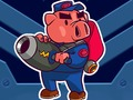 Hra Kapitán May-Ham vs Bunny Invaders 