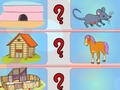 Hra Jednoduché Děti Puzzle vztahy 