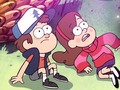 Hra Gravity Falls Li'l Gideon zmenší Zpět 