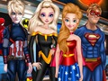 Hra Princezny styl Marvel nebo DC 