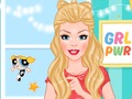 Hra Barbie vypadají powerpuff