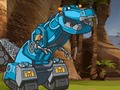 Hra Dinotrux builder vytváří a tiskne 