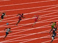 Hra 100 metrů závod 