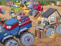 Hra Nickelodeon destrukce truck derby 