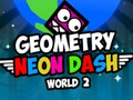Hra Geometrie Neon dash world 2 