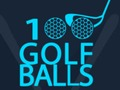 Hra 100 golfových míčků 
