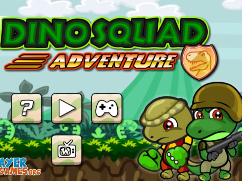 Hra Dino Squad dobrodružství 
