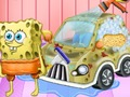 Hra Čištění automobilu SpongeBob
