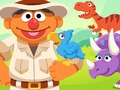 Hra 123 Sesame Street: Ernieina dinosaurská denní péče 