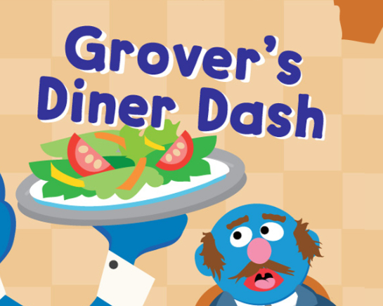 Hra 123 Sesame Street: Grover's Diner Dash