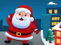 Hra Santa běh ulicemi města 
