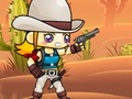 Hra Cowgirl střílet zombie 