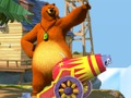Hra Grizzy & Lemmings: Die Kanone 