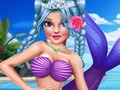 Hra Princezna Mermaid Makeup Style 
