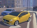Hra 3D město: 2 závodní závodníci 