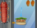 Hra Šalát z Doner Kebab, rajčata, cibule 