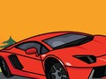Hra Lamborghini omalovánky 