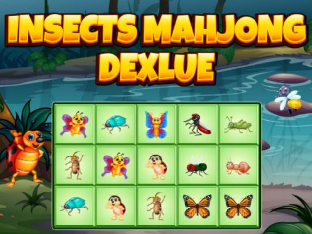 Hra Hmyz Mahjong Deluxe 