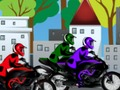 Hra Bike Racing matematická divize 