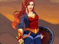 Hra Oblékání Amazon Warrior Wonder Woman 
