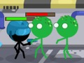 Hra Stickmen versus zombie 