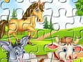 Hra Puzzle Farma Zvířata 