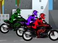 Hra Matematické motocyklové závody: najděte průměr 