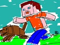 Hra Minecraft: Zábavné omalovánky 