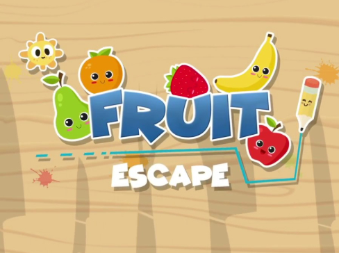 Hra Ovoce Escape: Draw Line 