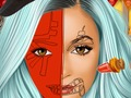 Hra Kylie Jenner: The Art of Halloween Face Painting 