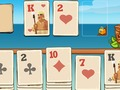 Hra Tiki solitaire
