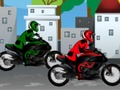 Hra Matematické motocyklové závody: algebra 
