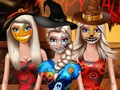 Hra Tvůrce bábiky Halloween Téma 