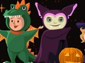 Hra Rozdíly v Halloweenu 