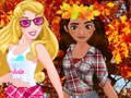 Hra Princess Fall Flanely 