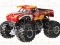 Hra Monster Truck Jigsaw Challenge