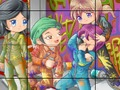 Hra Graffiti umělci posuvné puzzle 