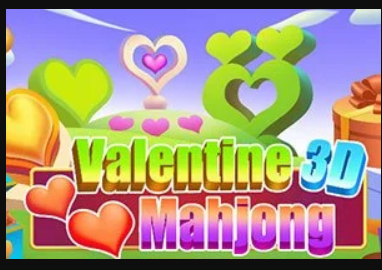 Hra Valentine 3d Mahjong