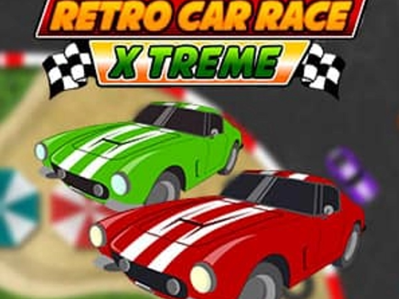 Hra Retro auto závod Xtreme 