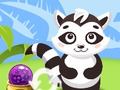 Hra Bubble Shooter Raccoon