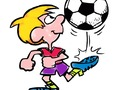 Hra Fotbal čas barvení 
