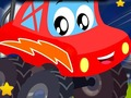 Hra Kreslené nákladní automobily skryté hvězdy