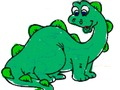 Hra Zpátky do školy: Dinosaur Omalovánky 